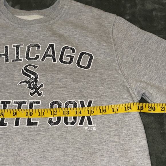 Fanatics Chicago White Sox Victory Arch Sweatshirt Men's Medium Gray Pullover - Picture 6 of 8